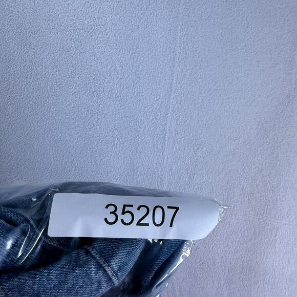 Vintage Cetch Denim Coat Women's Medium Blue Made In USA Barn Chore Blazer 90s - Picture 7 of 7